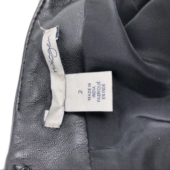 Halogen Leather Skirt - Picture 3 of 6